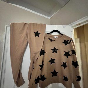 NWT love + luxe 2 piece sweater set